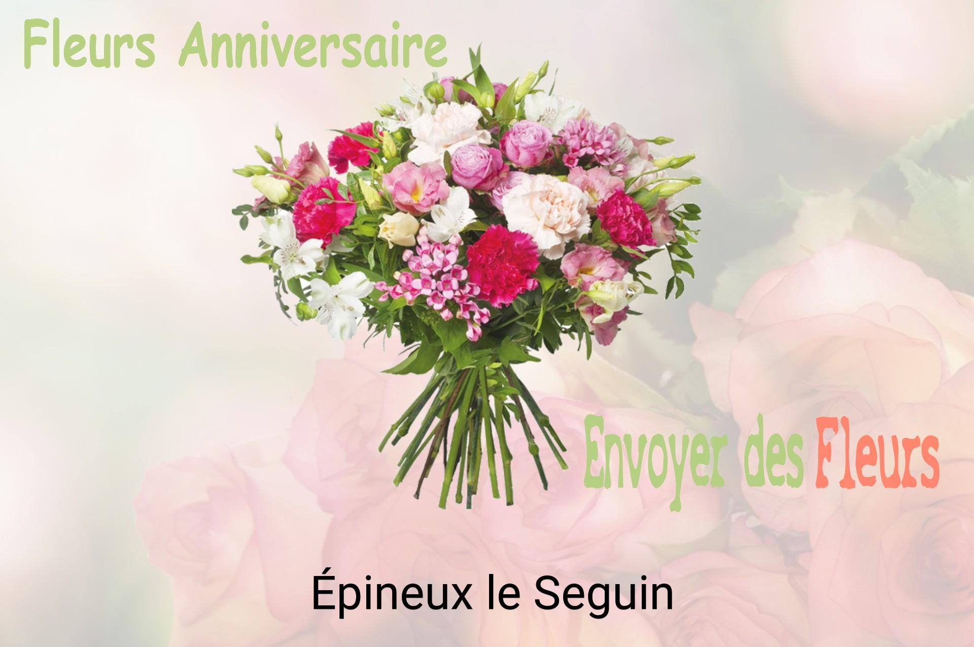 Bouquet de fleurs d’anniversaire livré à Épineux-le-Seguin